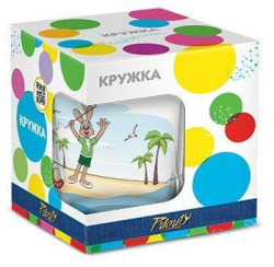 Кружка Ну погоди в подарочной коробке 200 мл КРС-1102