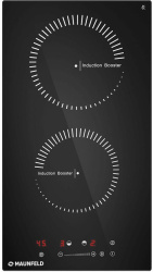 Встраиваемая варочная панель Индукционная Maunfeld CVI292STBKC, 29 см, цвет Чёрный