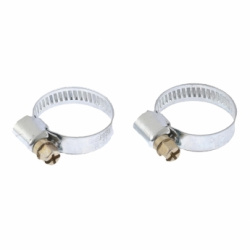 Хомуты СИБРТЕХ металлические 25-40мм, 2шт.,ширина 9мм