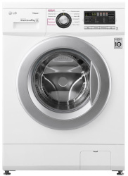 Стиральная машина с фронтальной загрузкой LG F12M7NDS1, Max загрузка - 6кг, Max отжим - 1 200об/мин., цвет Белый