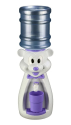 Кулер Vatten Kids Mouse Мраморно-Белый/лавандовый (со стаканчиком)