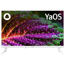  24" (60см) Телевизор BBK 24LEX-7241/TS2C, SMART, HD 1366x768, Цвет Белый