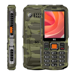 Мобильный телефон BQ 2830L Tank Connect Max Camouflage+Gunmetal