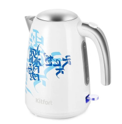Электрический чайник Kitfort KT-6772, цвет Белый