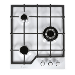 Встраиваемая варочная панель Газовая Gefest ПВГ 1100, 45 см, цвет Белый