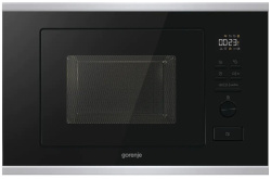Встраиваемая микроволновая печь Gorenje BMX201M2BG, цвет Чёрный, 20 л.