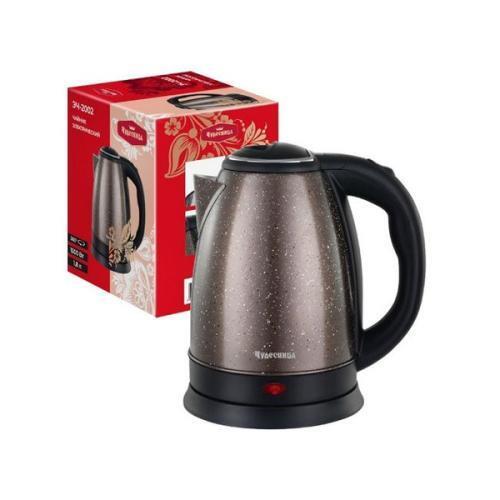 Электрический чайник Чудесница ЭЧ-2002, цвет Коричневый