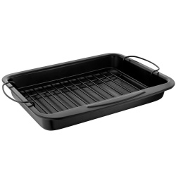 Противень для запекания Vensal Bienvenue с решеткой 32х22 см VS2503