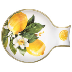 Подставка под ложку Lefard Лемон Три 15*11,5*2,5 см 358-2394