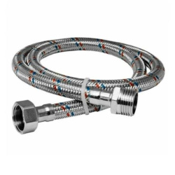 Шланг сантехнический для воды ЗИП-ФЛЕКС 150 см, 1/2", Г/Ш