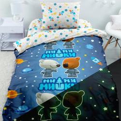 КПБ 1,5 сп Ми-ми-мишки Neon Космо-мишки 70/70 Поплин 738470