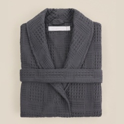 Халат SL Home вафельный мужской Chess Гри Сандре р-р. M т-серый 9849096