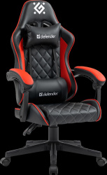 Игровое кресло Defender Majestic Black/Red