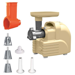 Мясорубка Аксион М63.03, цвет Бежевый, производительность 4 кг/мин, мощность 2 000 Вт