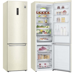 Холодильник LG GA-B509SEUM, цвет Бежевый