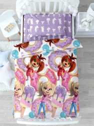 КПБ детский Юниор Барбоскины Роза и Лиза 40/60 поплин 790488