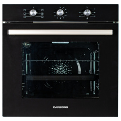 Встраиваемый Электрический духовой шкаф Carbonus 1 FA 622 AA BK, цвет Чёрный