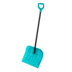 Лопата снеговая Palisad LUXE 460х400х1380 мм, алюм. черенок, поликарбонат