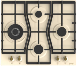 Встраиваемая варочная панель Газовая Gorenje GW6D42CLI, 60 см, цвет Бежевый