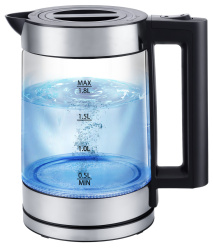 Электрический чайник Maxtronic MAX-414, цвет Серебристый