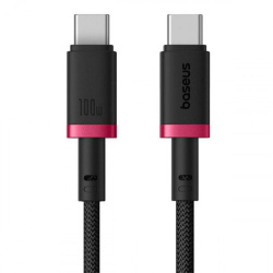 USB кабель Baseus Dura Series Fast Charging Cable Type-C - Type-C 100Вт 1м Red+Black
