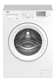 Стиральная машина с фронтальной загрузкой Beko WRE6512BWW, Max загрузка - 6кг, Max отжим - 1 000об/мин., цвет Белый