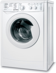 Стиральная машина с фронтальной загрузкой Indesit IWSC 5105 UZ, Max загрузка - 5кг, Max отжим - 1 000об/мин., цвет Белый