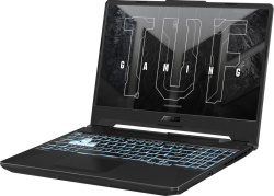Ноутбук ASUS TUF A15 FA506NCG-HN199W Ryzen 5 7445HS/16Gb/512Gb SSD/RTX 3050 4Gb/15.6" IPS FHD 144Hz (Win11) Graphite Black ЧЗ