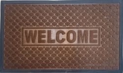 Коврик Graily Harmony придверный 60*90 коричневый GR-har6090-1w