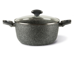 Кастрюля TVS Mineralia Induction 4,5 л/24 см