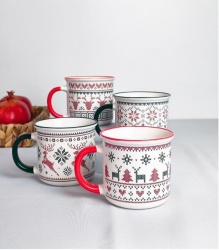 Набор кружек Jewel Свитер 4 пр. 355 мл ПС0074-22