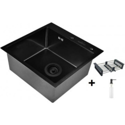 Кухонная мойка Wisent WGS35050B С коландером, дозатором и сифоном