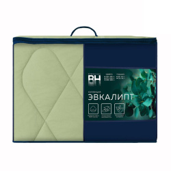 Одеяло Волшебная Ночь 200/220 Эвкалипт 200 гр/м2 Зеленый 931454