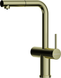 Смеситель Omoikiri Karatsu-S-LG латунь/св. золото