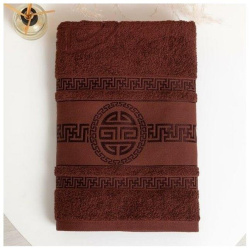 Полотенце Спартак 70/140 Махра 430 гр/м2 Темно-коричневый А11179