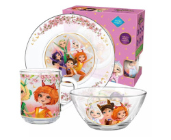 Набор посуды детский Царевны Карнавал 309955