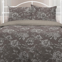 КПБ 1,5 сп Любимый дом Роскошный пион 70/70 Бязь 914354