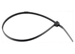 Хомуты Вихрь 300 х 3,6 мм, пластиковые черные, 100 шт.