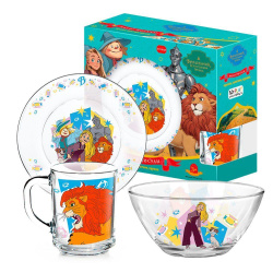 Набор посуды детский Волшебник Изумрудного города 314697