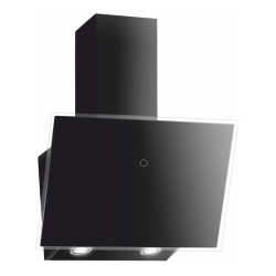 Вытяжка наклонная, настенная, ATL 1489 60 см, цвет Чёрный, ширина 60см.