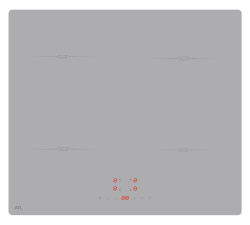 Встраиваемая варочная панель Индукционная ATL 2 KIO 64 B GR, 59 см, цвет Серый