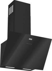 Вытяжка наклонная, настенная, Franke Lens BK 60, цвет Чёрный, ширина 59см.