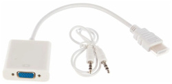Переходник Rexant HDMI - VGA (провод) + Jack3.5 шт. Аудио