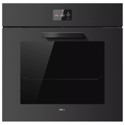 Встраиваемый Электрический духовой шкаф Elica Virtus Multi P 60 TFT BL, цвет Чёрный