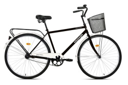 Велосипед Krakken Admiral 28 (28" 1 ск. рост 19") черный