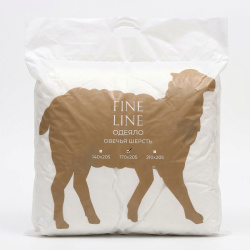 Одеяло Fine Line 140х205 Овечья шерсть A92912