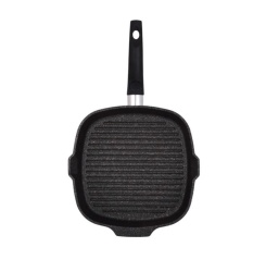 Сковорода-гриль Kukmara Granit ultra original 28х28 см со съём. ручкой сгкго281а