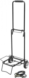 Тележка Рыжий Кот BX-20ZP черная, металл. колеса (20 кг)