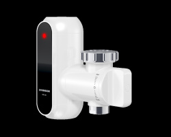 Водонагреватель проточный Edisson Bruni 3500, Кран, Цвет Белый