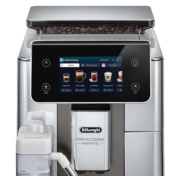 Автоматическая кофемашина DeLonghi ECAM 630.75.TSM, цвет Металлик